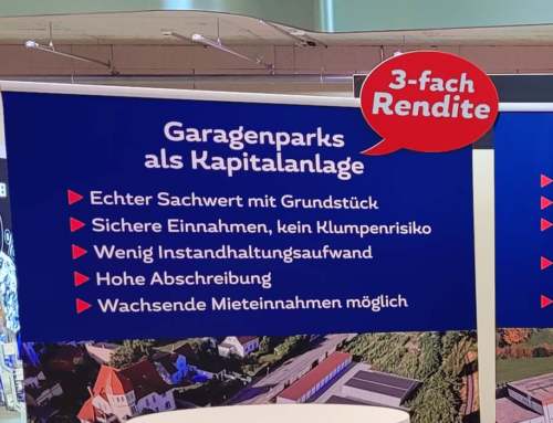 Investieren in Garagenparks: Die 3 Renditen und finanzielle Sicherheit